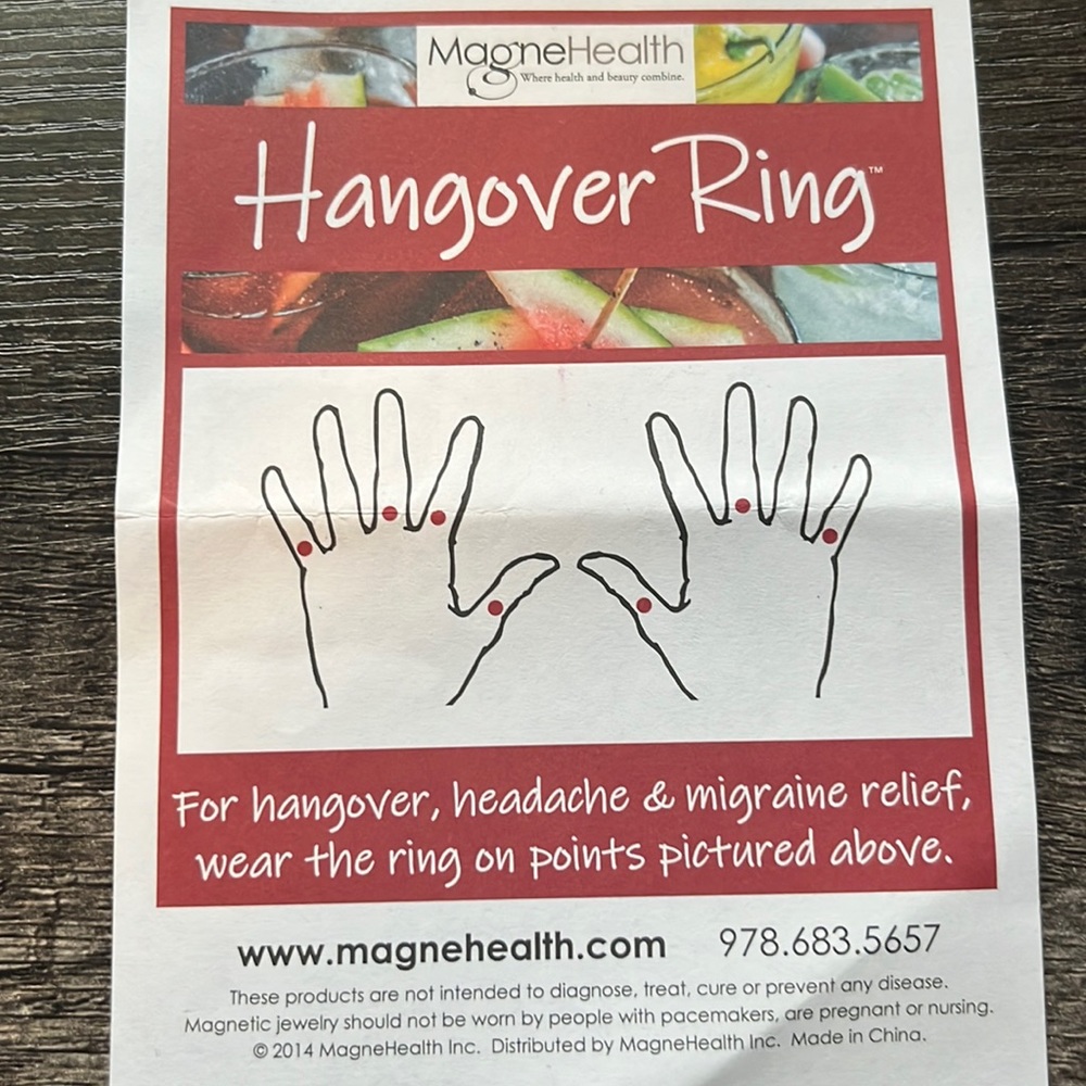 MagneHealth Hangover Ring